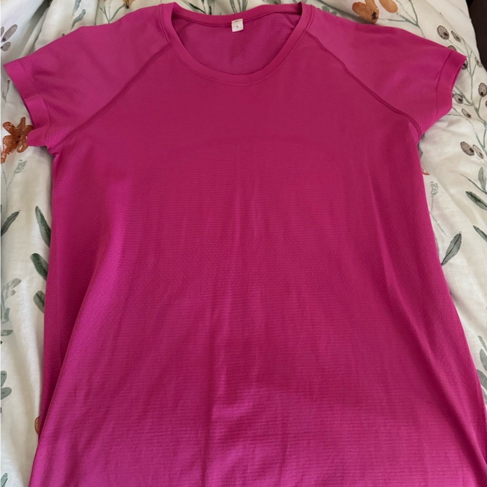 Lululemon Sonic Pink Short Sleeve Swiftly Tech 2.0